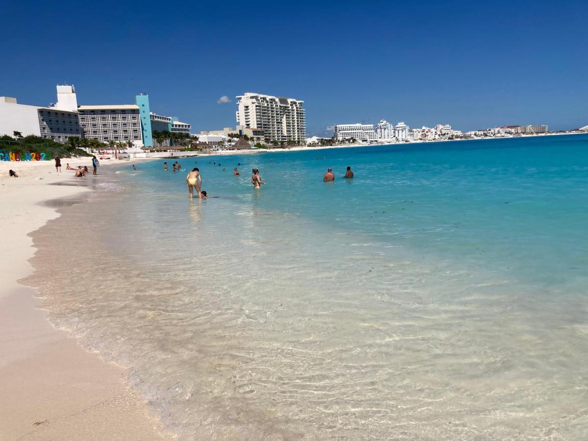 Cancun Oceanfront, Entire Apartment Eksteriør bilde